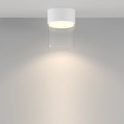 Светильник накладной Glory C094CL-GX53-W Maytoni белый на 1 лампу, основание белое в стиле хай-тек современный круглый фото 4 Светильник накладной Glory C094CL-GX53-W Maytoni белый на 1 лампу, основание белое в стиле хай-тек современный круглый фото 4