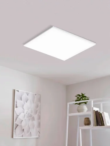 Светильник потолочный LED Turcona 98903 Eglo белый 1 лампа, основание белое в стиле современный квадраты фото 2