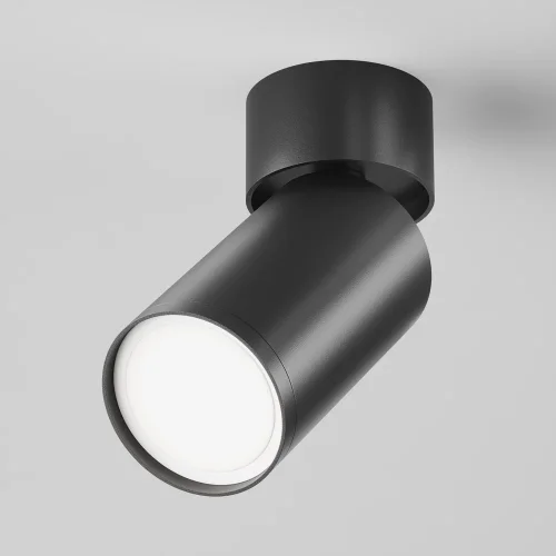 Светильник накладной Focus S C050CL-U-1B Maytoni чёрный 1 лампа, основание чёрное в стиле современный круглый фото 3