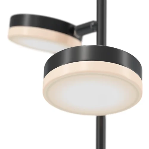 Светильник подвесной LED Fad MOD070PL-L18B3K Maytoni белый чёрный на 3 лампы, основание чёрное в стиле современный фото 8