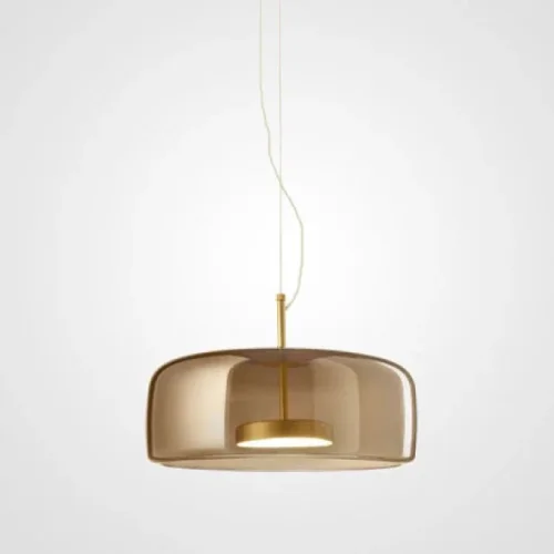 Светильник подвесной DAUPHIN A Grey 151867-26 ImperiumLoft серый на 1 лампу, основание золотое в стиле лофт современный фото 5 Светильник подвесной DAUPHIN A Grey 151867-26 ImperiumLoft серый на 1 лампу, основание золотое в стиле лофт современный фото 5