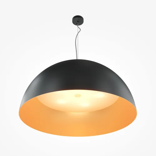 Светильник подвесной Dome MOD169PL-05GB1 Maytoni чёрный на 5 ламп, основание чёрное в стиле современный фото 2