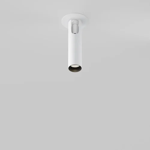 Светильник точечный LED Focus T C141RS-L125-6W3K-W Maytoni белый на 1 лампу, основание белое в стиле современный хай-тек трубочки фото 4