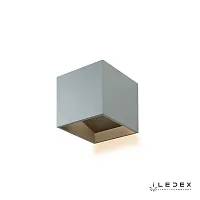 Бра Dice ZD8086L-6W GY iLedex серый на 1 лампу, основание серое в стиле хай-тек современный 