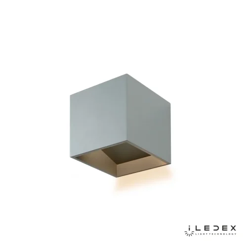 Бра Dice ZD8086L-6W GY iLedex серый на 1 лампу, основание серое в стиле хай-тек современный 