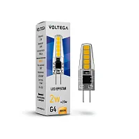 Светодиодная лампа Simple Capsule 2W 3000K G4 7260 Voltega G4 2вт