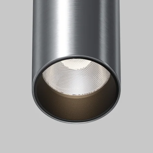 Светильник потолочный Фокус / FOCUS LED 12 Вт 4000 К 50° C056CL-L12W4K-W-PT Maytoni платина на 1 лампу, основание платина в стиле современный хай-тек трубочки фото 2 Светильник потолочный Фокус / FOCUS LED 12 Вт 4000 К 50° C056CL-L12W4K-W-PT Maytoni платина на 1 лампу, основание платина в стиле современный хай-тек трубочки фото 2
