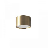Светильник накладной LED Salentino OML-100929-12 Omnilux бронзовый на 1 лампу, основание бронзовое в стиле современный 