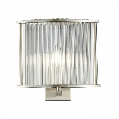 Бра Velletri SL1627.101.01 ST-Luce прозрачный на 1 лампа, основание хром в стиле современный американский  фото 3