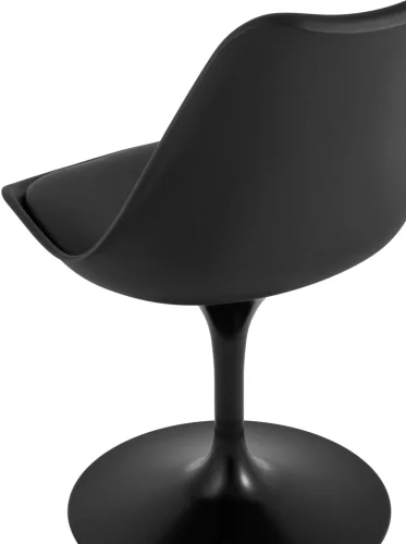 Стул Tulip черный УТ000035972 Stool Group, чёрный/пластик, ножки/металл/чёрный, размеры - ***** фото 7