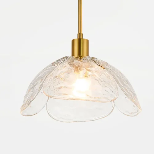 Светильник подвесной FLEUR A Прозрачный 178124-26 ImperiumLoft прозрачный 1 лампа, основание золотое в стиле современный  фото 7