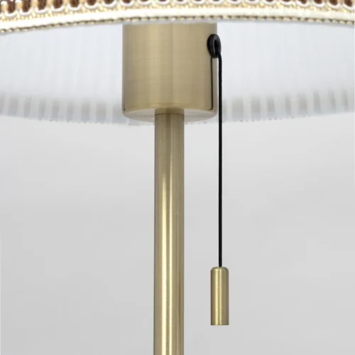 Настольная лампа Линц CL402730 Citilux белая 1 лампа, основание бронзовое металл в стиле классический прованс  фото 7