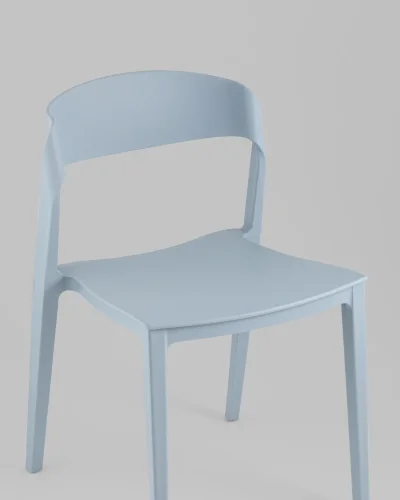 Стул Moris, пластик голубой УТ000039256 Stool Group, /, ножки/пластик/, размеры - *775***490*510 фото 7