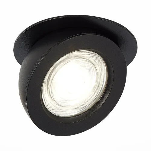 Светильник точечный LED St654 ST654.448.10 ST-Luce чёрный 1 лампа, основание чёрное в стиле хай-тек 