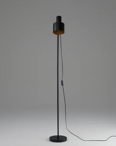 Торшер Artis V11267-1F Moderli чёрный на 1 лампу, основание чёрное в стиле современный лофт фото 2
