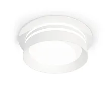 Светильник точечный XC8050021 Ambrella light белый 1 лампа, основание белое в стиле хай-тек 