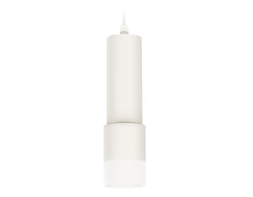 Светильник подвесной XP7401020 Ambrella light белый 1 лампа, основание белое в стиле хай-тек современный трубочки