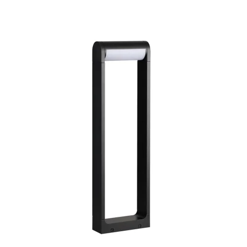 Парковый светильник LED Twinset 7117/12GL Odeon Light уличный IP65 чёрный на 1 лампу, плафон чёрный в стиле хай-тек современный LED