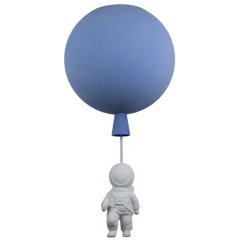 Светильник потолочный Cosmo 10044/250 Blue LOFT IT синий 1 лампа, основание белое в стиле современный космонавт