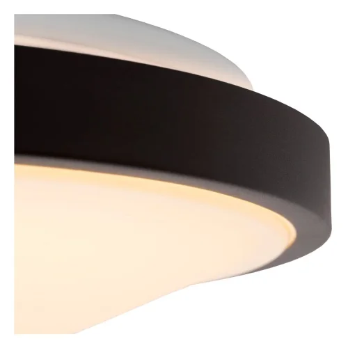 Светильник потолочный LED Dasher 79110/30/30 Lucide белый 1 лампа, основание чёрное в стиле современный  фото 4