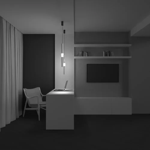 Светильник подвесной LED Jelly P105PL-12W3K-BS Maytoni латунь на 1 лампу, основание чёрное в стиле классический современный хай-тек трубочки фото 5