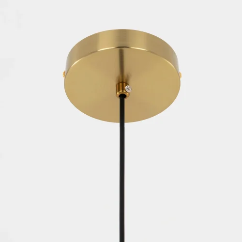 Светильник подвесной Лорен CL146023 Citilux янтарный 2 лампы, основание бронзовое в стиле современный молекула шар фото 9