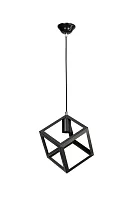 Светильник подвесной Cherilyn TL1604H-01BK Toplight чёрный на 1 лампу, основание чёрное в стиле лофт 