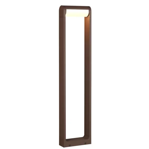 Парковый светильник LED Twinset 7118/12GLA Odeon Light уличный IP65 чёрный на 1 лампу, плафон чёрный в стиле хай-тек современный LED фото 4