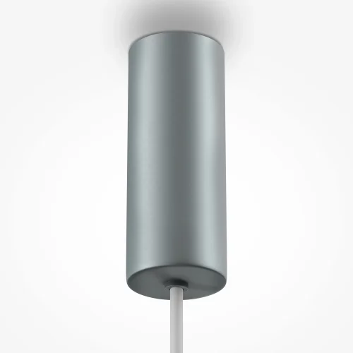 Светильник подвесной LED Gerhard MOD189PL-L18GR3K1 Maytoni белый серый 1 лампа, основание серое в стиле хай-тек современный  фото 4