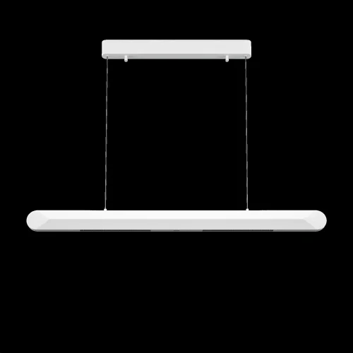 Светильник подвесной LED Motion MOD276PL-L40W3K Maytoni белый на 1 лампу, основание белое в стиле современный хай-тек линейный фото 10