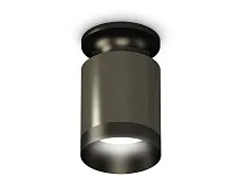 Светильник накладной Techno spot XS6303081 Ambrella light чёрный 1 лампа, основание чёрное в стиле модерн круглый