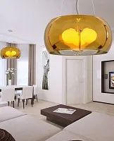 Светильник подвесной Stilio LDP 6018-400 GD Lumina Deco золотой 3 лампы, основание золотое в стиле модерн 