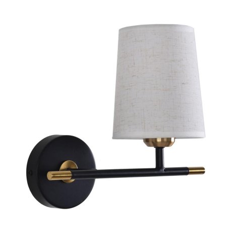 Бра Claudi 8359/1W Lumion белый на 1 лампу, основание медь чёрное в стиле классический 