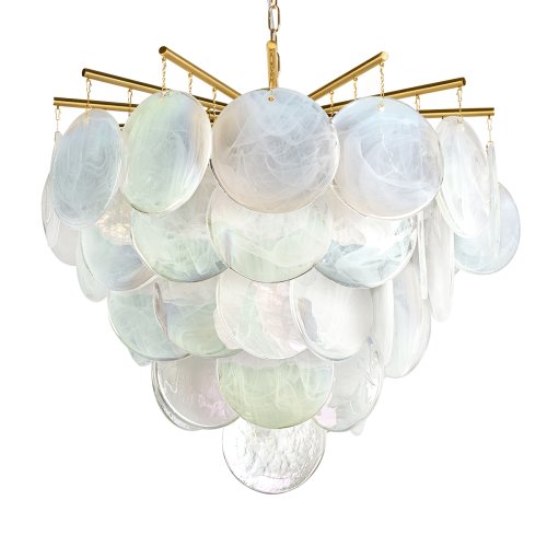 Люстра подвесная Лолли / Lolly 10492/600 Pearl LOFT IT белая на 6 ламп, основание бронзовое в стиле современный фото 6