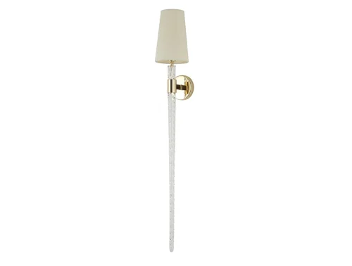 Бра 3581/A gold Newport бежевый на 1 лампа, основание золотое в стиле современный 