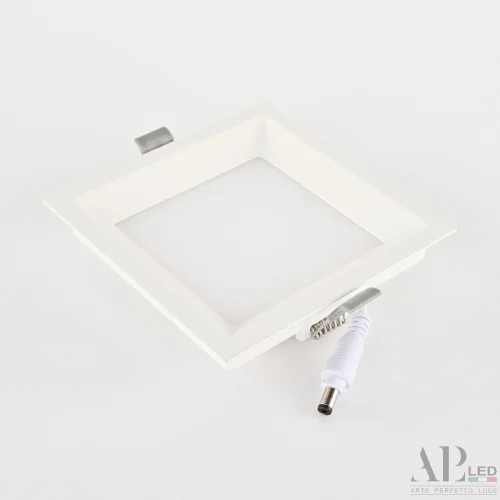 Светильник точечный LED Ingrid 3322.LDF9016/9W/4K Arte Perfetto Luce белый 1 лампа, основание белое в стиле современный  фото 10