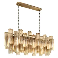 Люстра подвесная Мурано / Murano 10580/1000R Champagne LOFT IT шампань на 11 ламп, основание бронзовое в стиле современный арт-деко Люстра подвесная Мурано / Murano 10580/1000R Champagne LOFT IT шампань на 11 ламп, основание бронзовое в стиле современный арт-деко