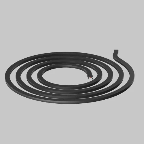 Шинопровод 10м Magnetic track system Elasity TRX160-1110B Maytoni чёрный в стиле для светильников серии Magnetic track system Elasity шинопровод elasity гибкая фото 3