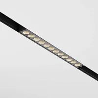 Трековый светильник LED Magnetic track system TR031-2-12W4K-B Maytoni чёрный для шинопроводов серии Magnetic track system Exility чёрный
