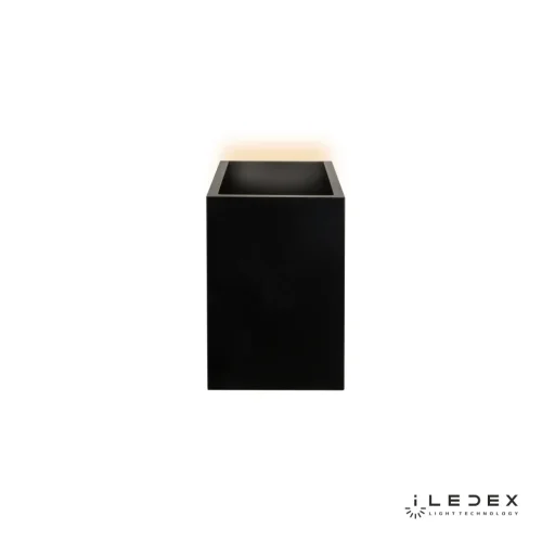 Бра LED Alkor ZD8084S-6W BK iLedex чёрный на 1 лампу, основание чёрное в стиле хай-тек современный 