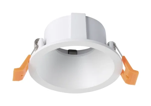 Светильник точечный CLT 006C1 WH Crystal Lux белый 1 лампа, основание белое в стиле современный 