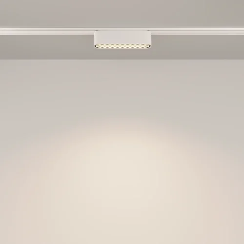 Трековый светильник LED Magnetic track system Radity TR084-1-6W4K-W Maytoni белый для шинопроводов серии Magnetic track system Radity белый фото 12