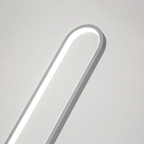 Торшер LED Altus 4222-1F F-promo  матовый серебро 1 лампа, основание матовое серебро в стиле современный
 фото 5