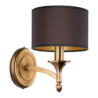Бра Decor Versace DEC-K-1(P/A) Kutek коричневый 1 лампа, основание бронзовое в стиле классический 