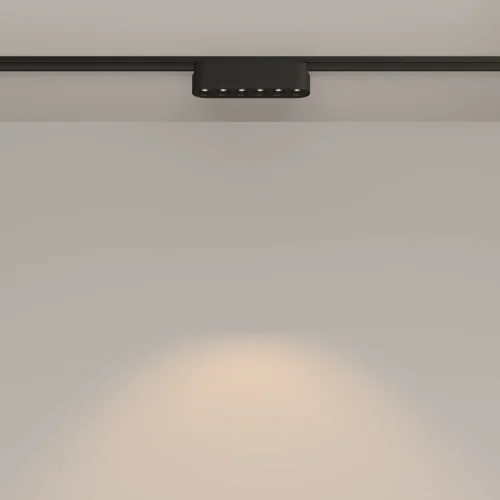 Трековый светильник LED Magnetic track system Radity TR082-1-6W3K-M-B Maytoni чёрный для шинопроводов серии Magnetic track system Radity чёрный фото 13