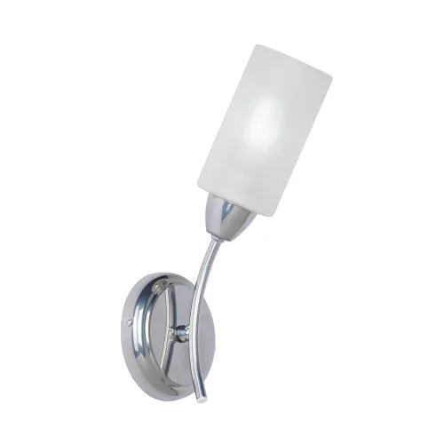 Бра V4188-9/1A Vitaluce белый на 1 лампу, основание хром в стиле арт-деко Бра V4188-9/1A Vitaluce белый на 1 лампу, основание хром в стиле арт-деко