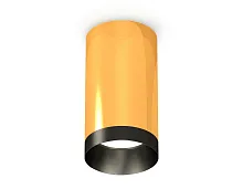 Светильник накладной Techno spot XS6327004 Ambrella light золотой жёлтый 1 лампа, основание золотое жёлтое в стиле современный круглый
