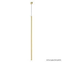 Светильник подвесной LED CLT 036C1100 GO Crystal Lux золотой 1 лампа, основание золотое в стиле минимализм современный трубочки