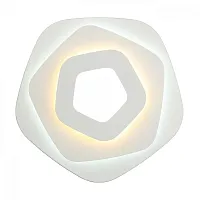 Бра LED Avola OML-07701-30 Omnilux белый 1 лампа, основание белое в стиле хай-тек современный 