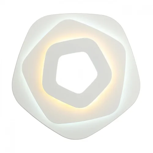 Бра LED Avola OML-07701-30 Omnilux белый на 1 лампа, основание белое в стиле хай-тек современный 